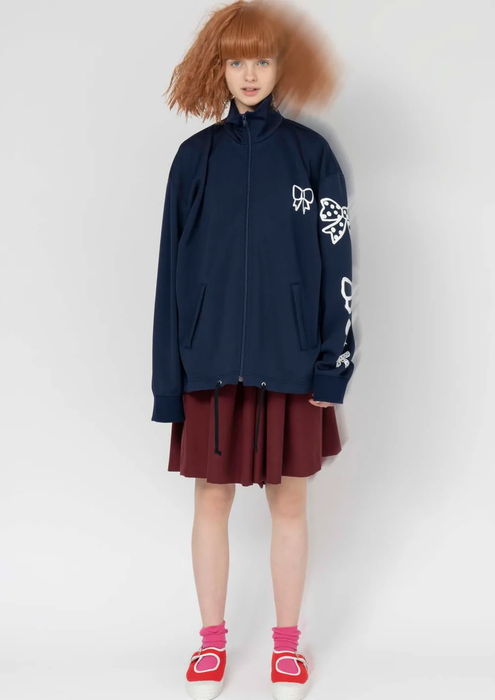 コムデギャルソンガール 2023年秋冬 LOOK 7