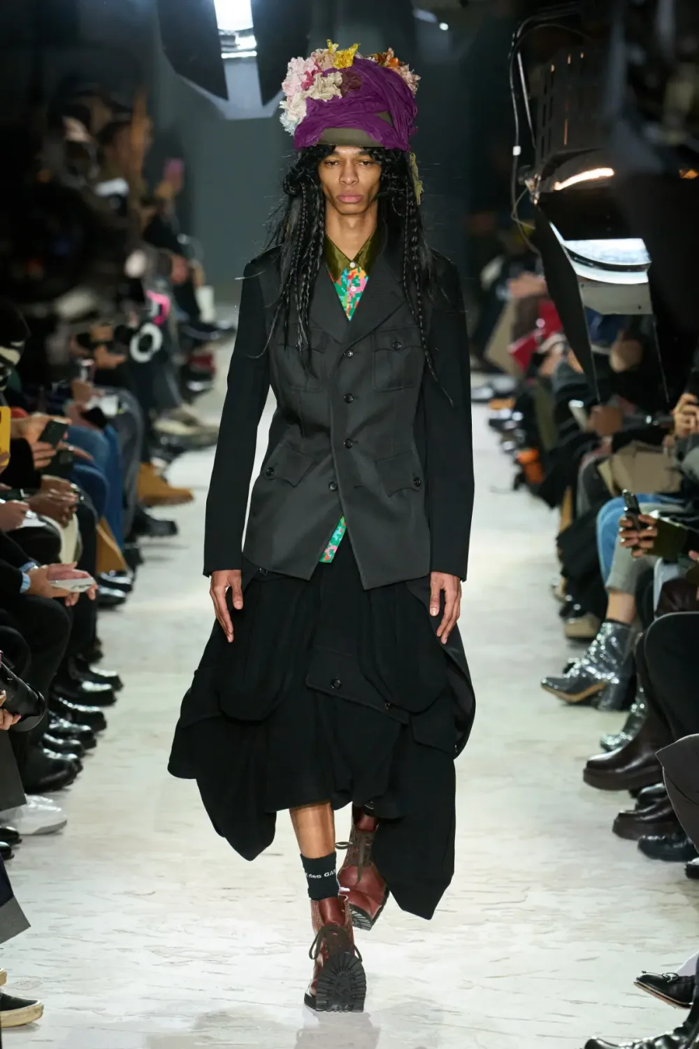 コムデギャルソンオムプリュス 2025年秋冬 LOOK 12