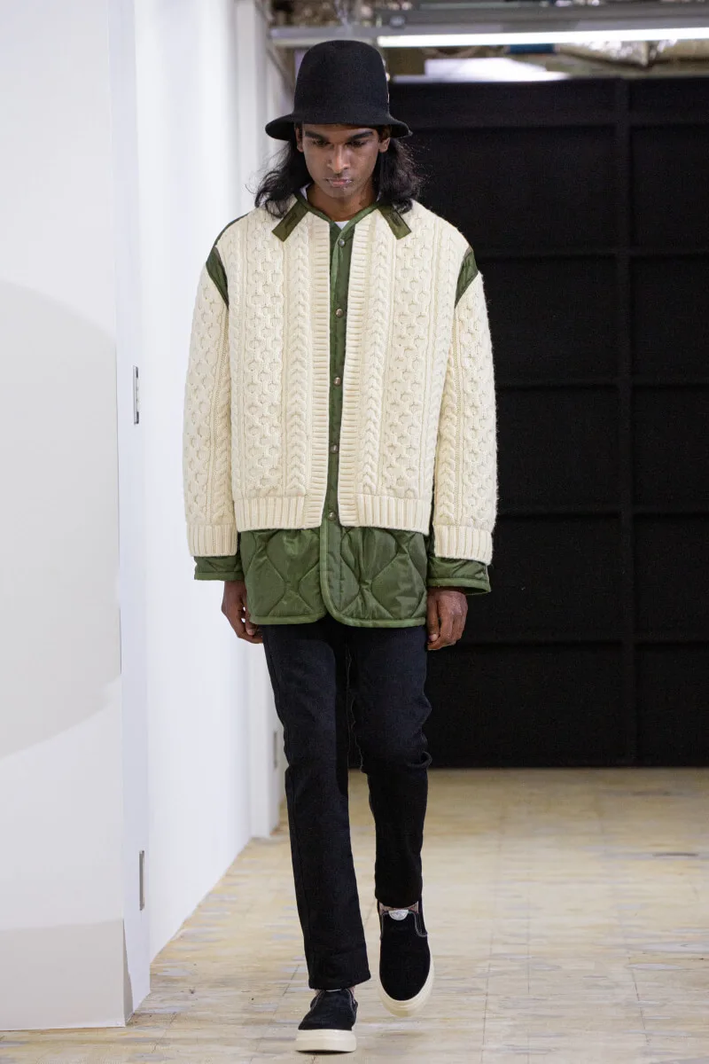 ジュンヤワタナベマン 2021年秋冬 LOOK 2