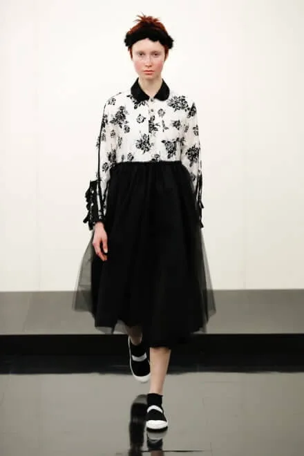 トリココムデギャルソン 2017秋冬 LOOK 7