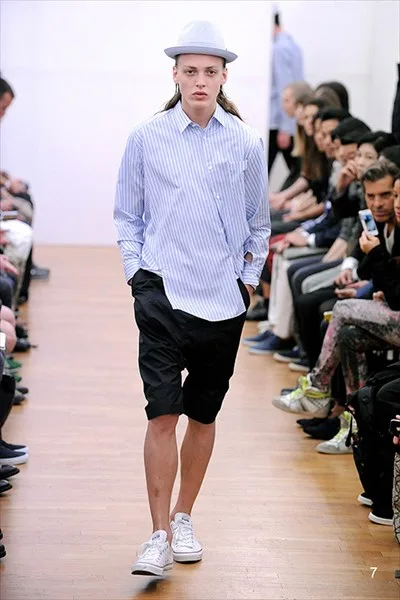 コムデギャルソンシャツ 2014春夏 LOOK 7