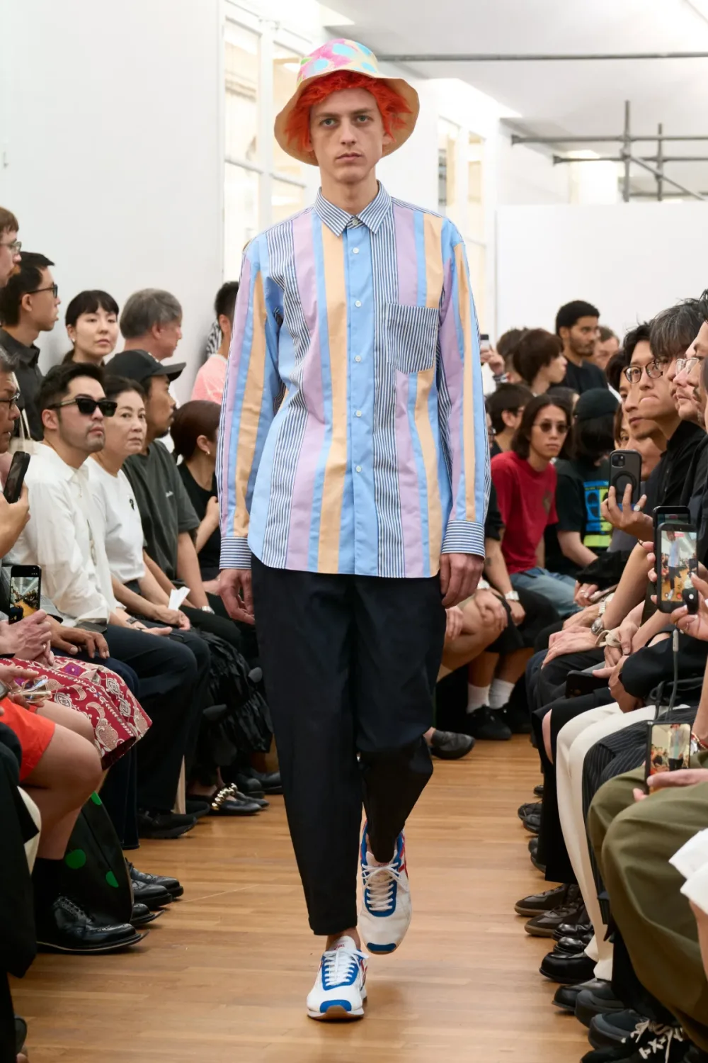 コムデギャルソンシャツ 2027年春夏 LOOK 9