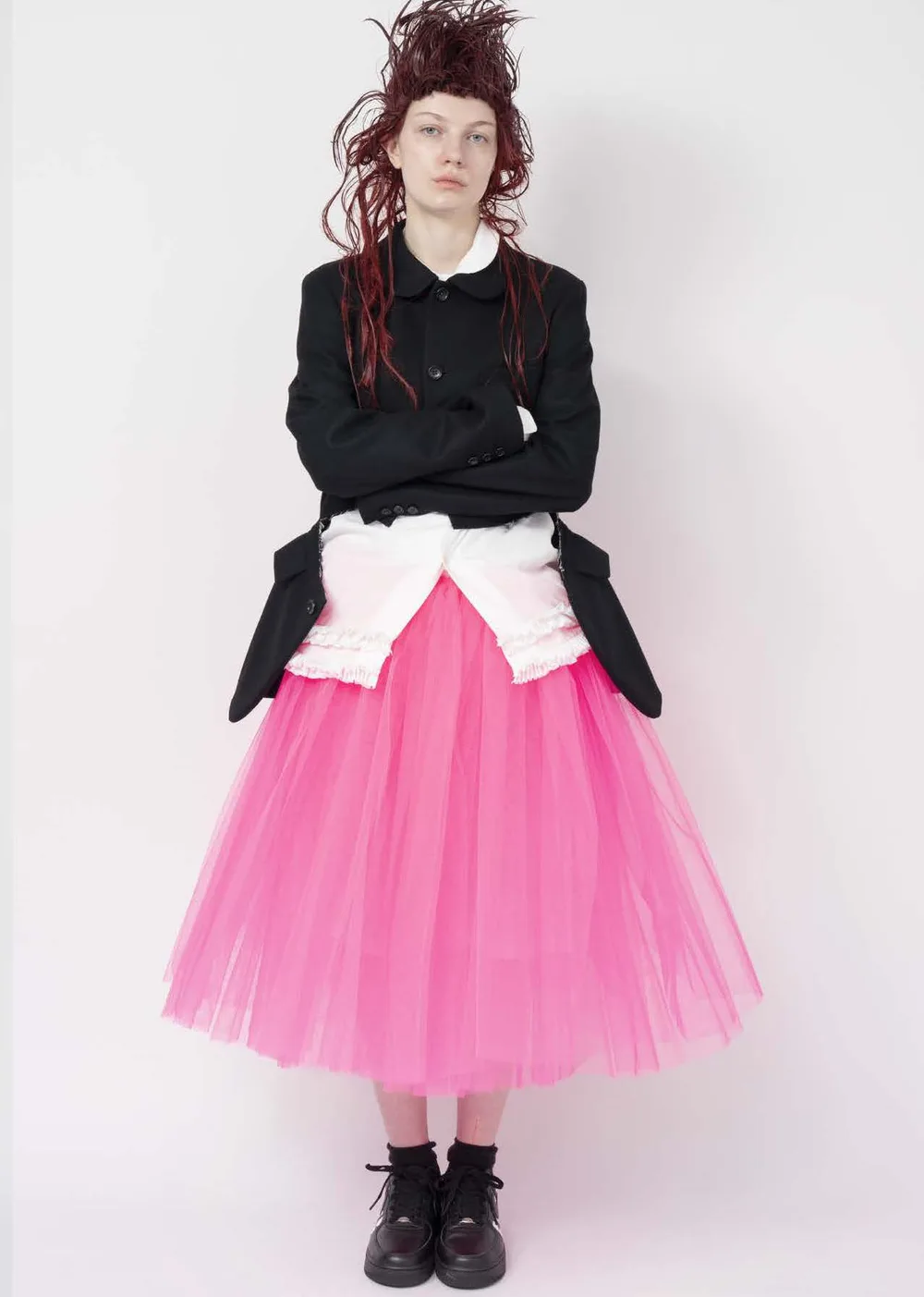 ブラックコムデギャルソン 2025年秋冬 LOOK 34