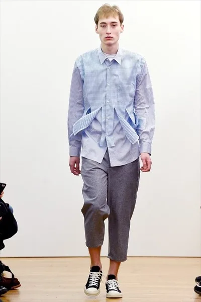 コムデギャルソンシャツ 2018秋冬 LOOK 24