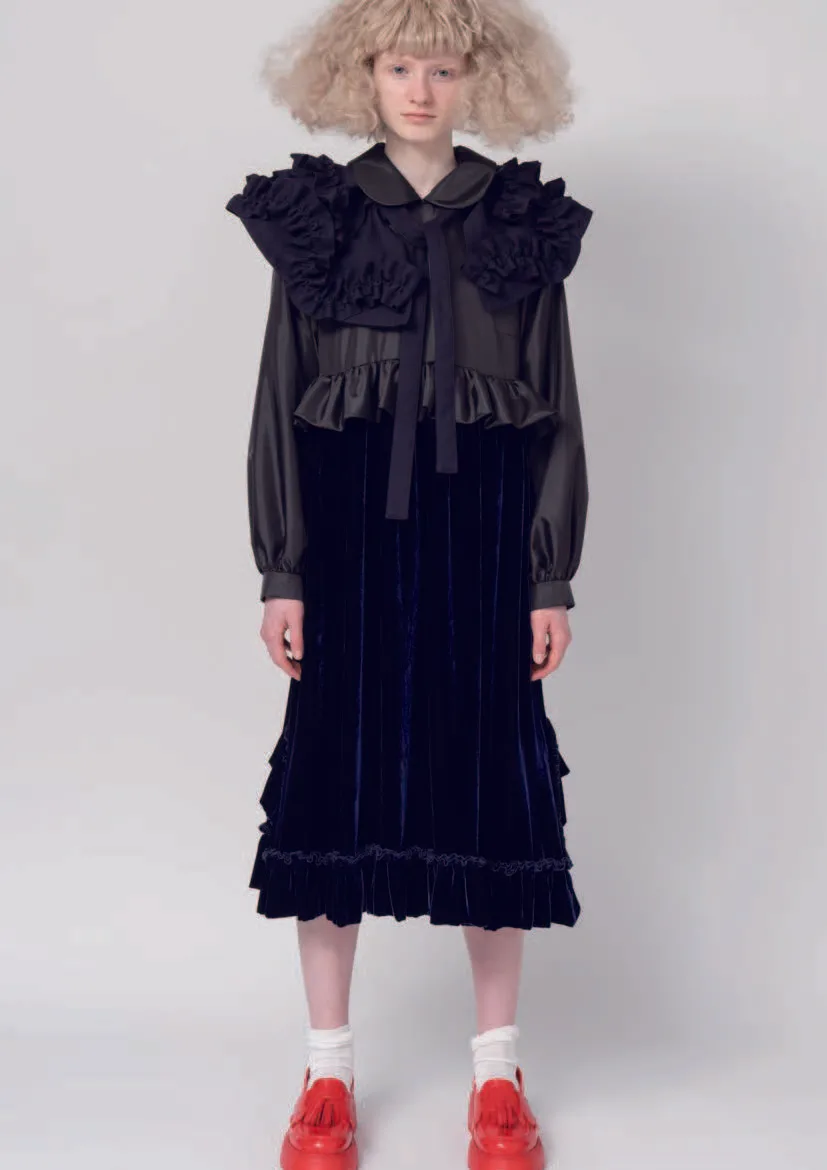 コムデギャルソンガール 2025年秋冬 LOOK 12