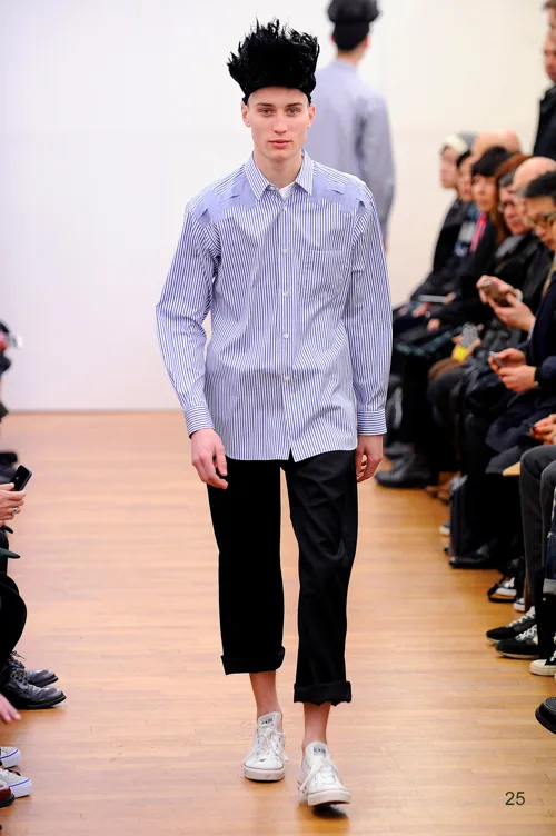 コムデギャルソンシャツ 2015秋冬 LOOK 25