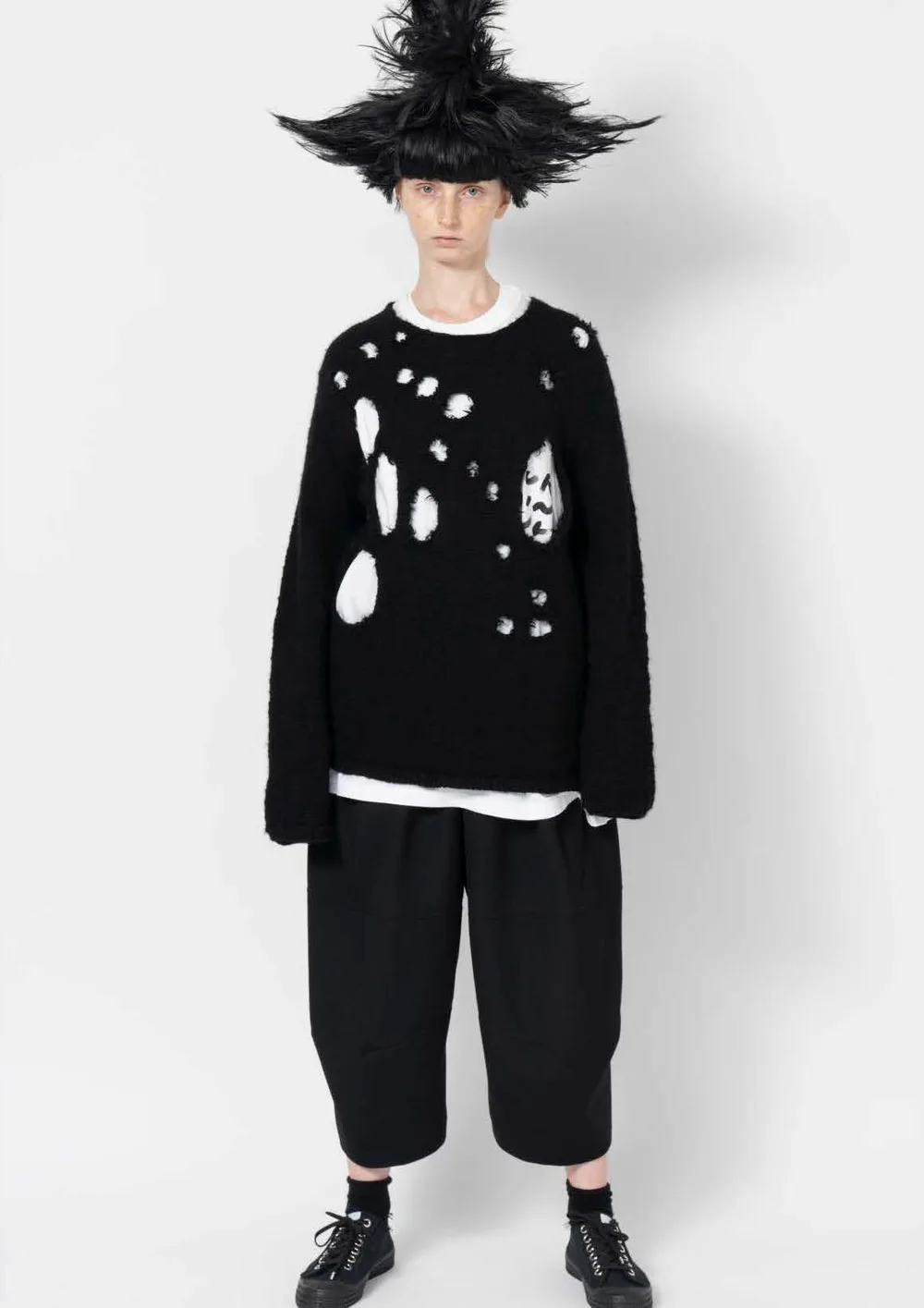 ブラックコムデギャルソン 2023年秋冬 LOOK 22
