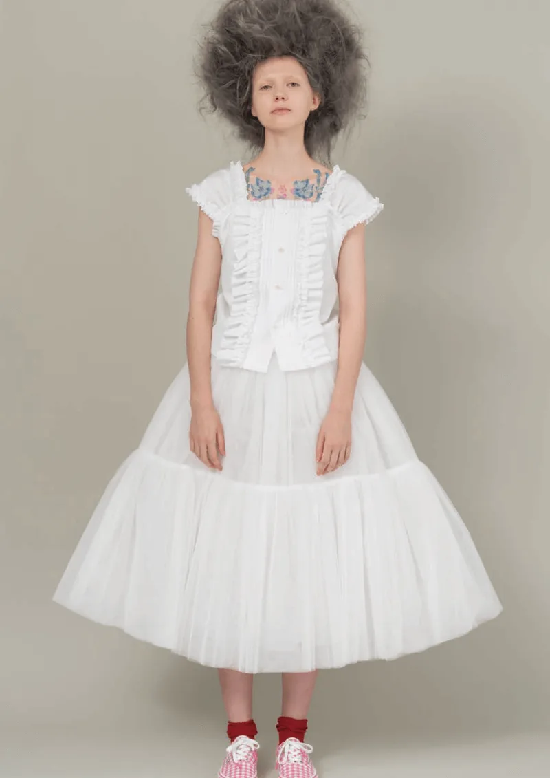 コムデギャルソンガール 2021春夏 LOOK 32