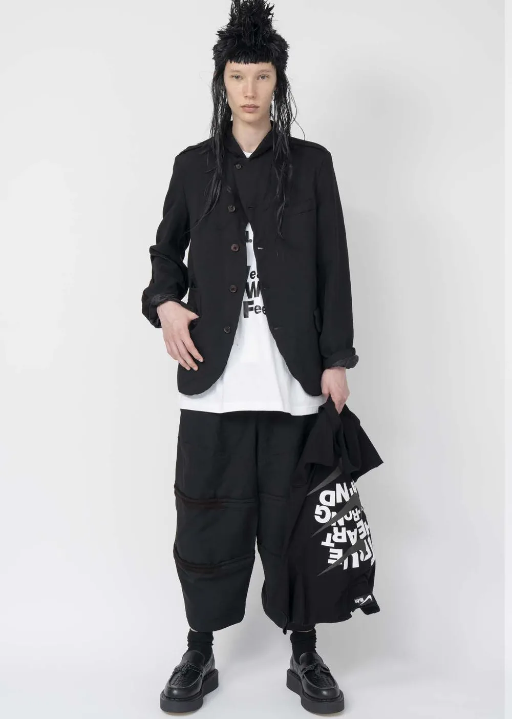 ブラックコムデギャルソン 2025年秋冬 LOOK 21
