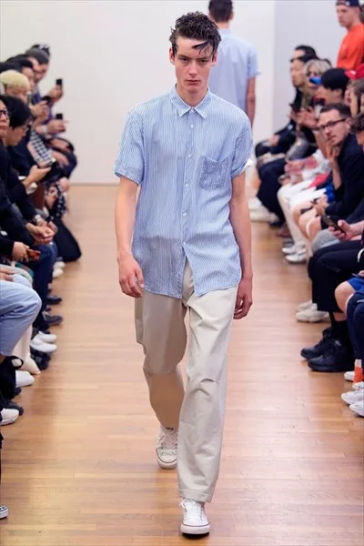 コムデギャルソンシャツ 2019春夏 LOOK 28