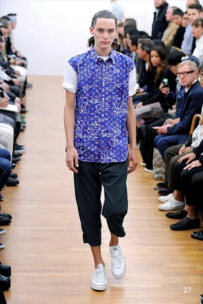 コムデギャルソンシャツ 2014春夏 LOOK 27