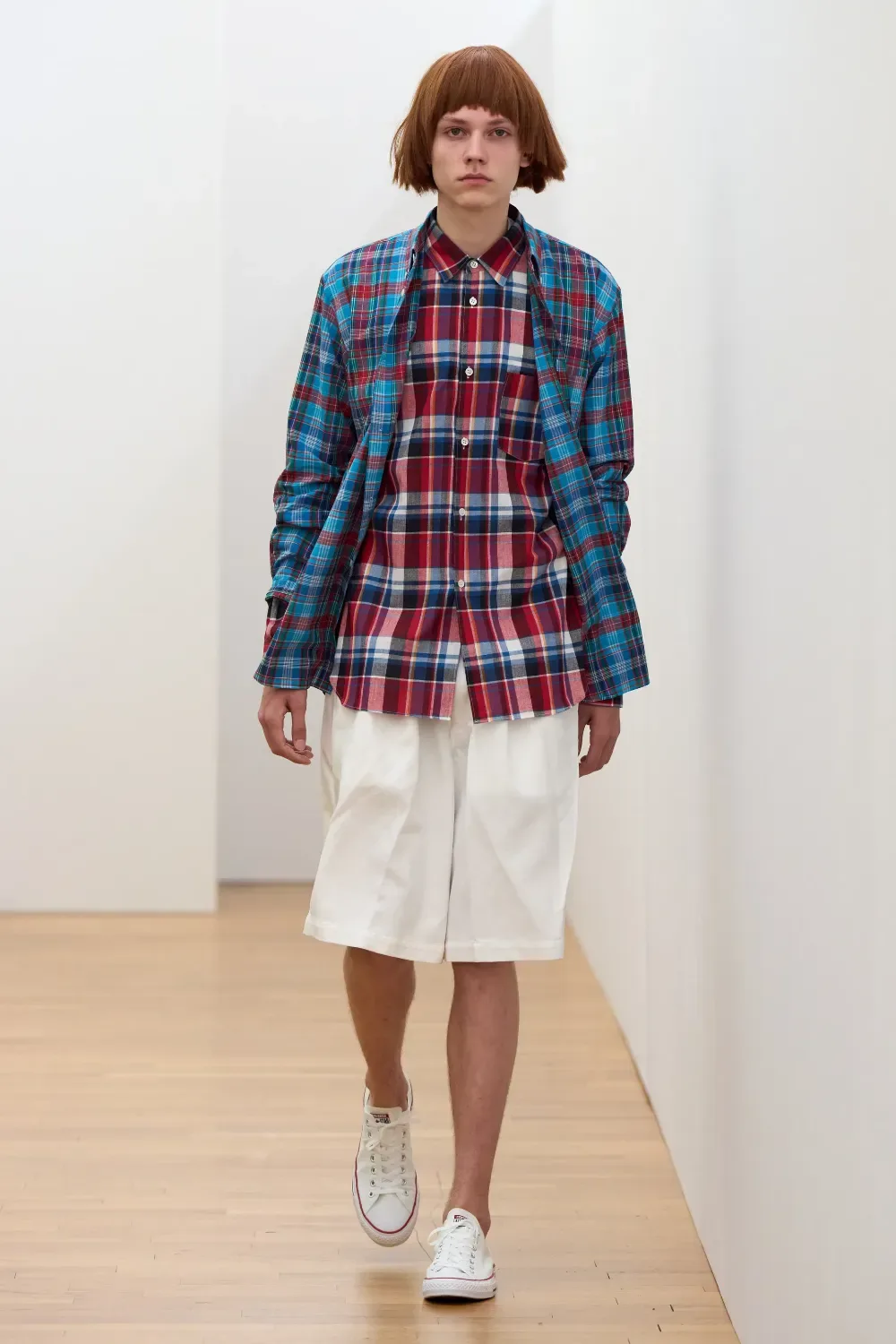コムデギャルソンシャツ 2025年春夏 LOOK 10