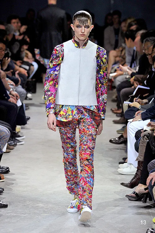コムデギャルソンオムプリュス 2014春夏 LOOK 13