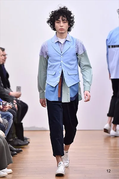 コムデギャルソンシャツ 2016秋冬 LOOK 12