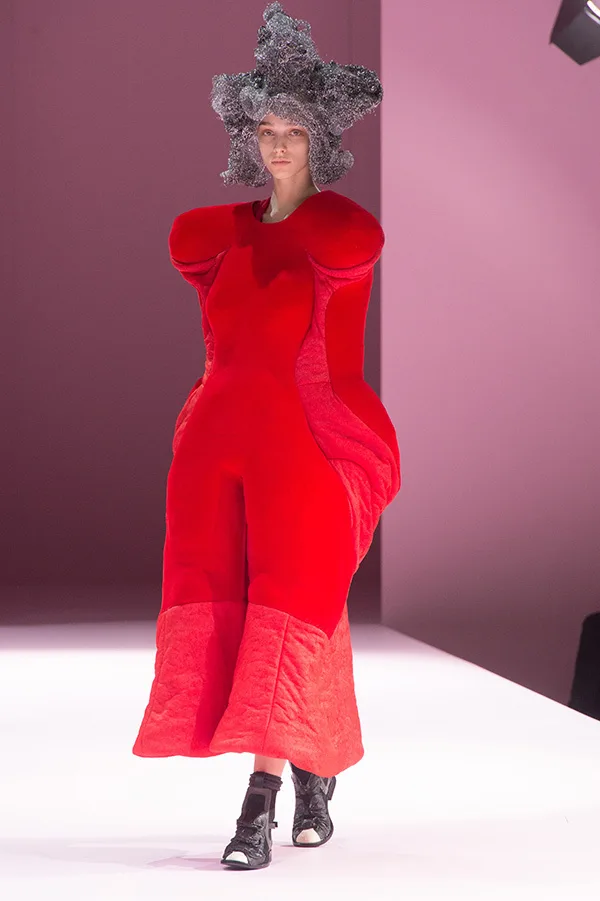 コムデギャルソン 2017秋冬 LOOK 11