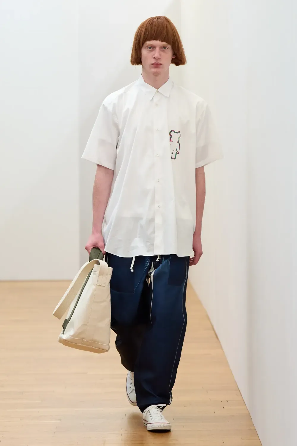 コムデギャルソンシャツ 2025年春夏 LOOK 18