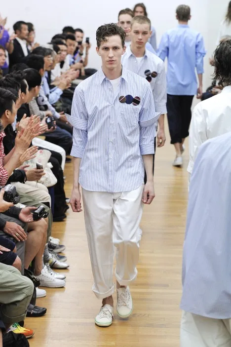 コムデギャルソンシャツ 2012春夏 LOOK 28
