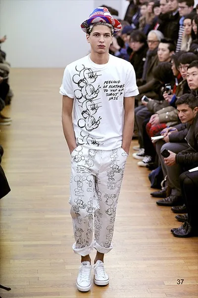 コムデギャルソンシャツ 2013秋冬 LOOK 37