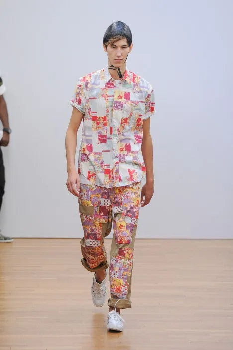 コムデギャルソンシャツ 2013春夏 LOOK 22