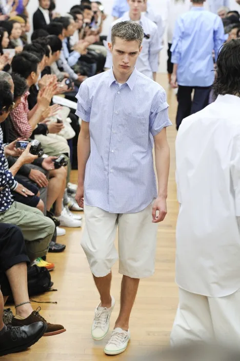 コムデギャルソンシャツ 2012春夏 LOOK 9