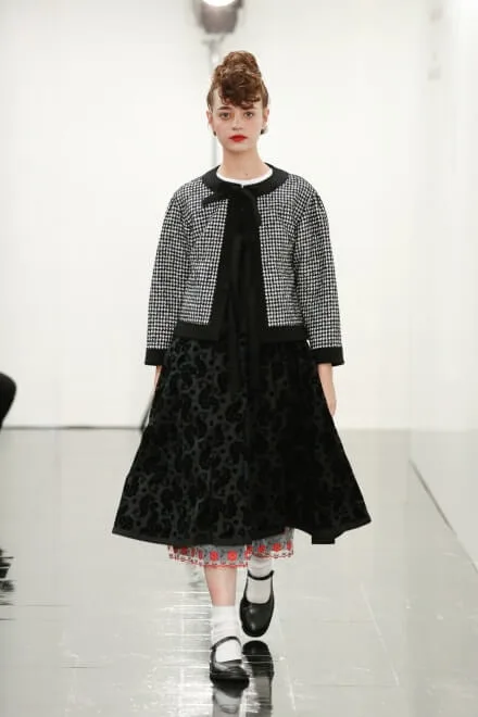 トリココムデギャルソン 2018秋冬 LOOK 16
