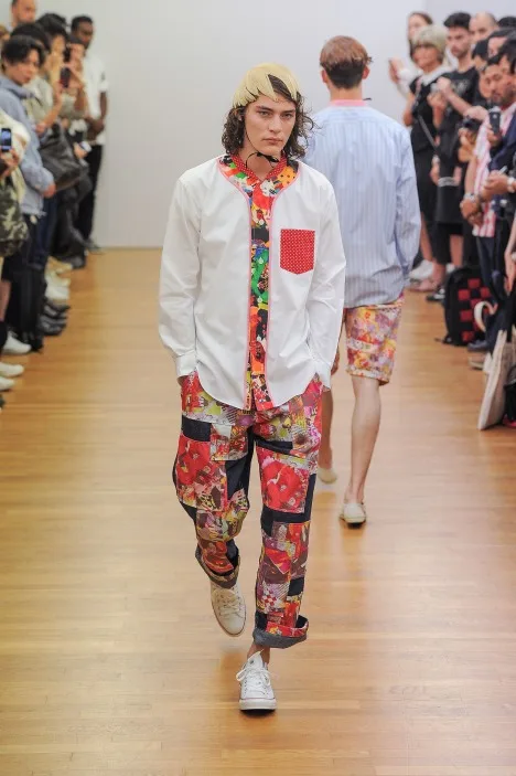 コムデギャルソンシャツ 2013春夏 LOOK 5