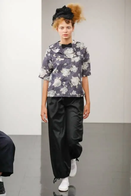 トリココムデギャルソン 2018春夏 LOOK 8