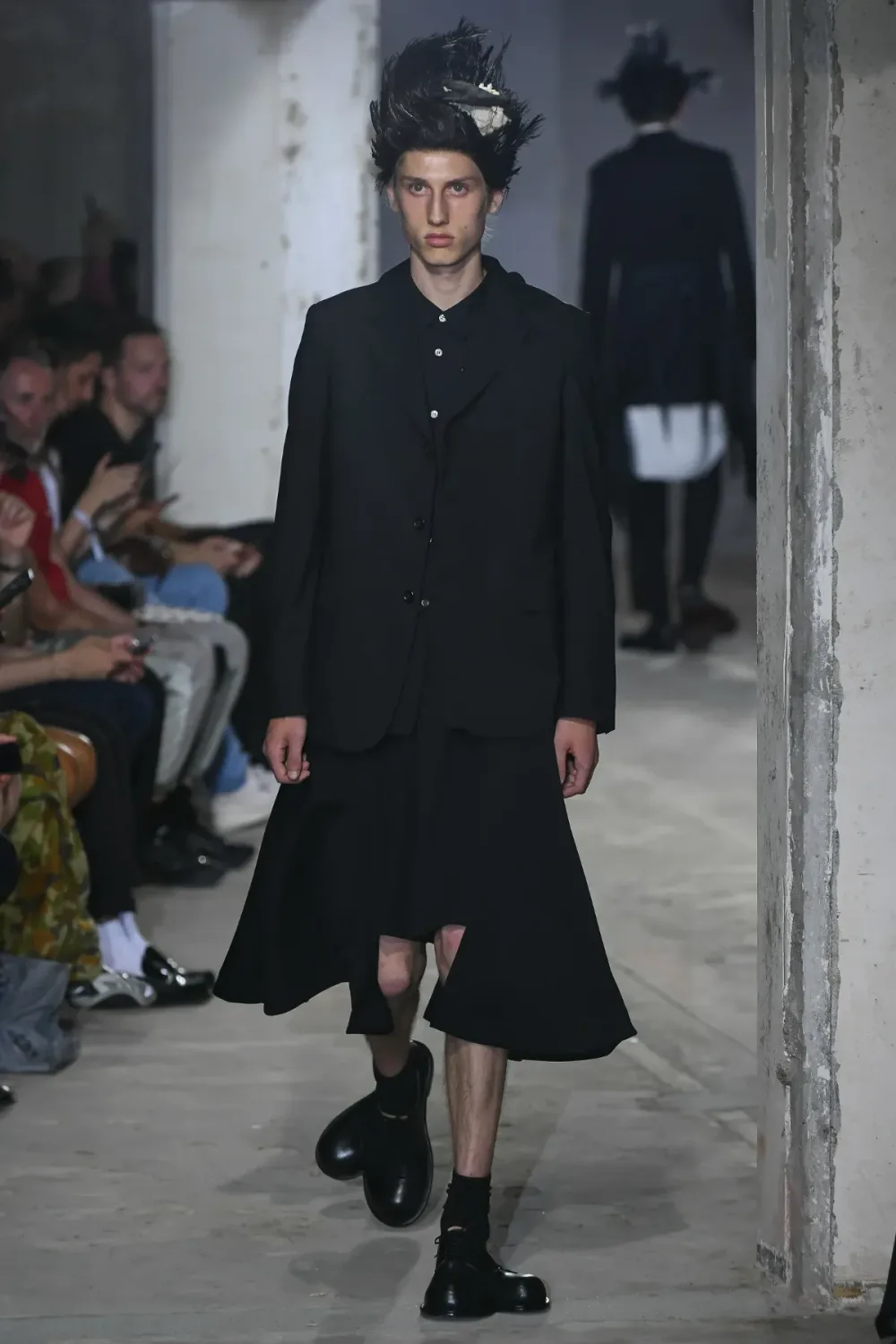 コムデギャルソンオムプリュス 2024年春夏 LOOK 7