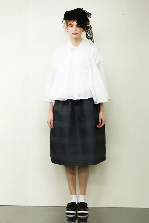 トリコ・コムデギャルソン 2014年春夏 LOOK 28