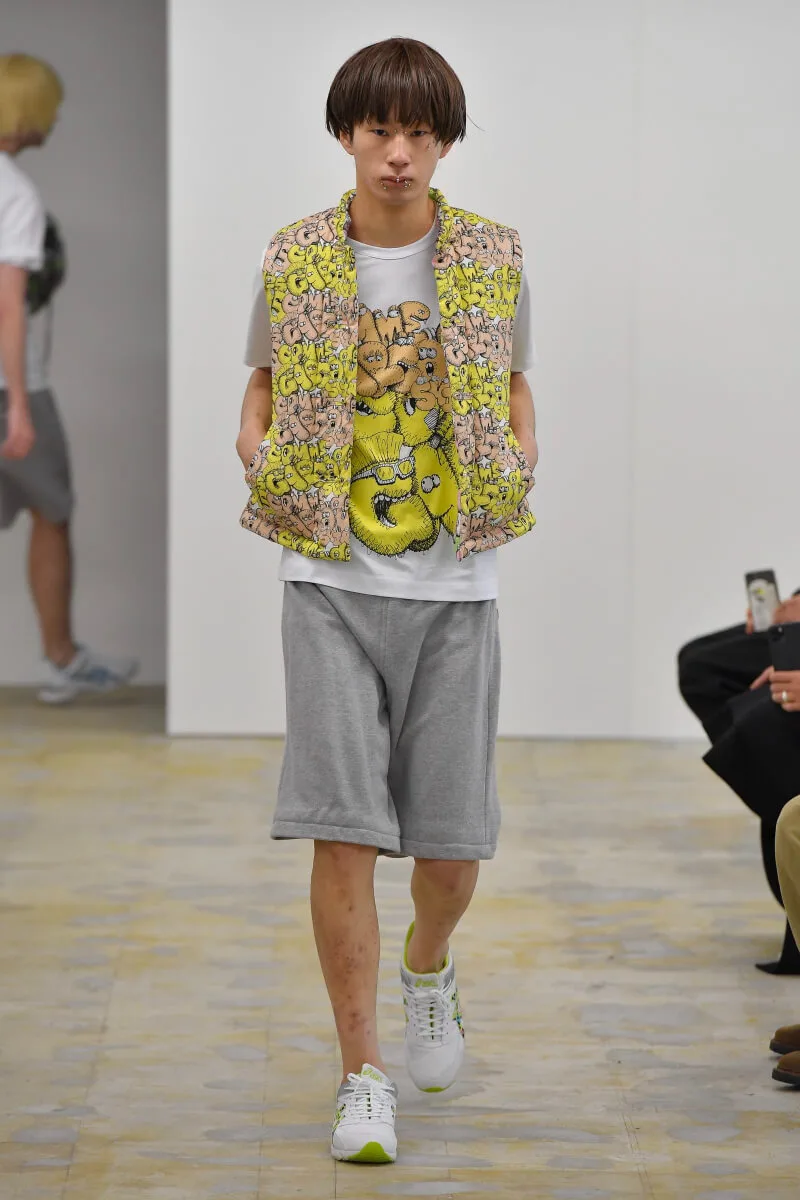 コムデギャルソンシャツ 2021年秋冬 LOOK 19