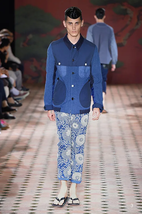 ジュンヤワタナベマン 2015春夏 LOOK 3
