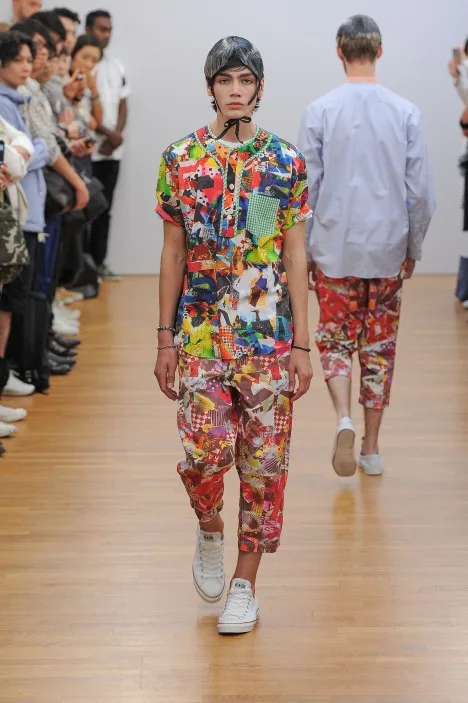 コムデギャルソンシャツ 2013春夏 LOOK 2
