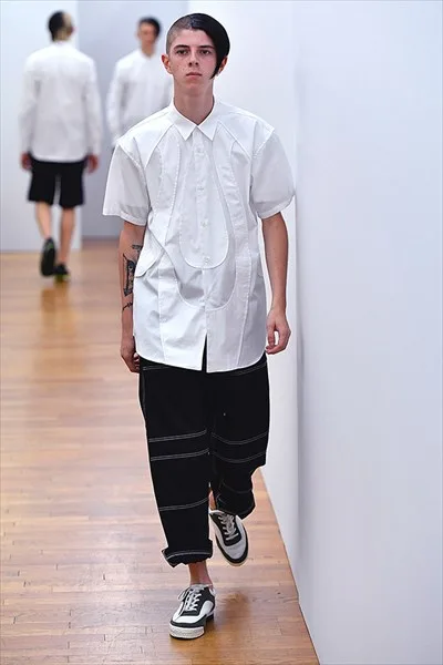 コムデギャルソンシャツ 2018春夏 LOOK 27