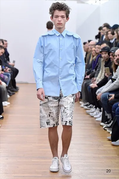 コムデギャルソンシャツ 2016秋冬 LOOK 20