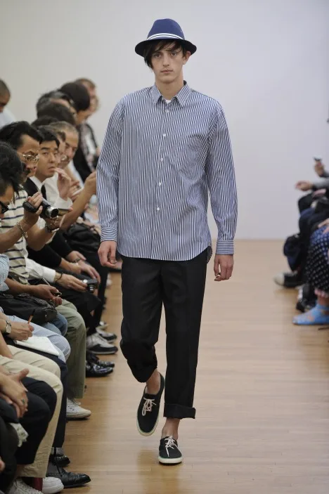 コムデギャルソンシャツ 2010春夏 LOOK 11