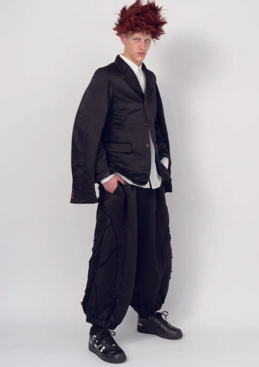 ブラックコムデギャルソン 2026年秋冬 LOOK 24