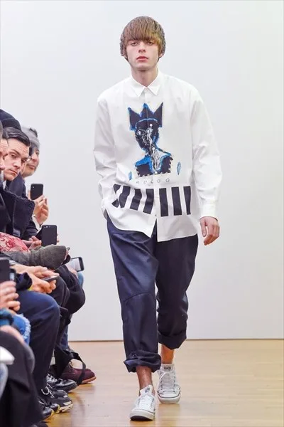 コムデギャルソンシャツ 2018秋冬 LOOK 14