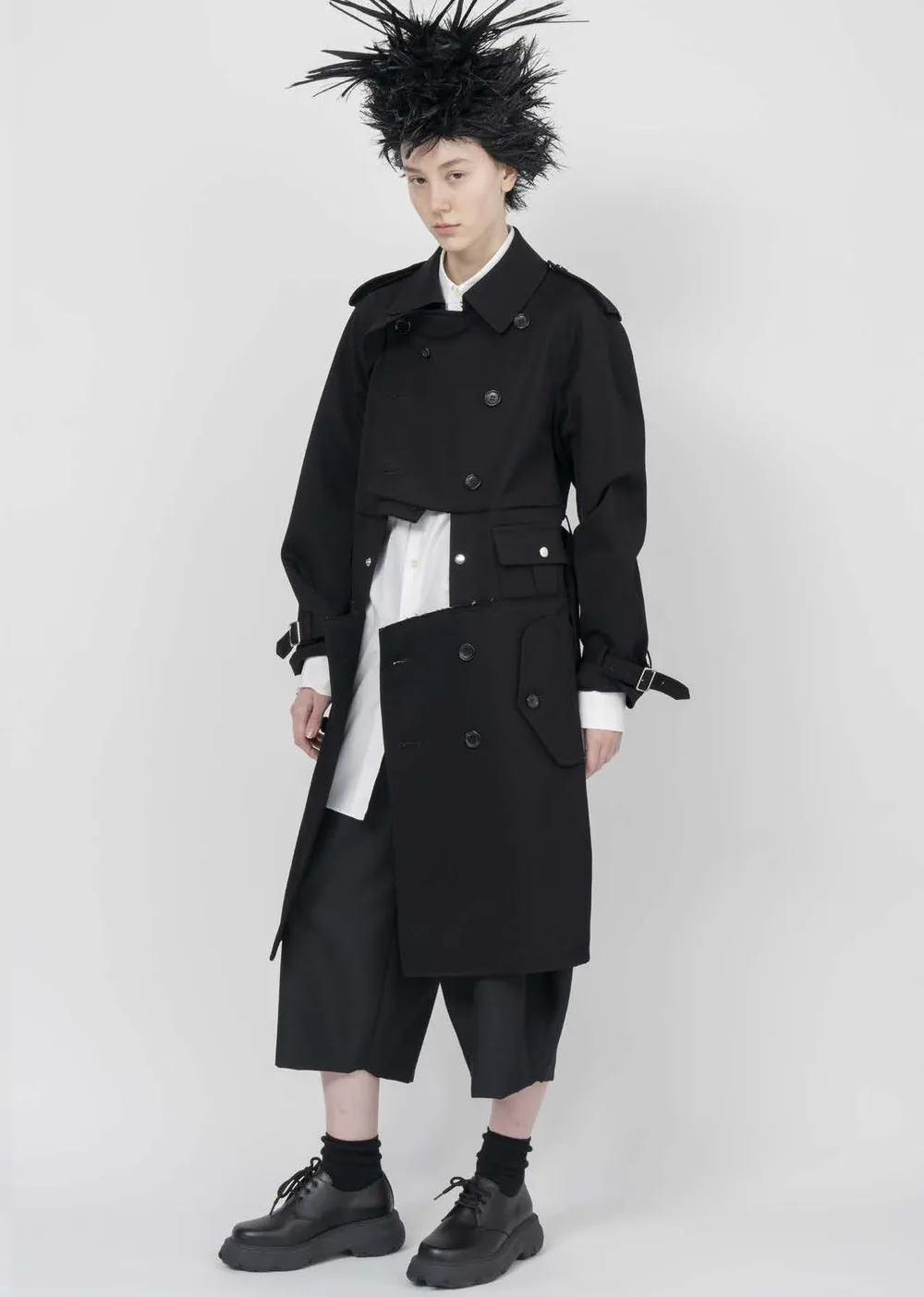 ブラックコムデギャルソン 2025年春夏 LOOK 7
