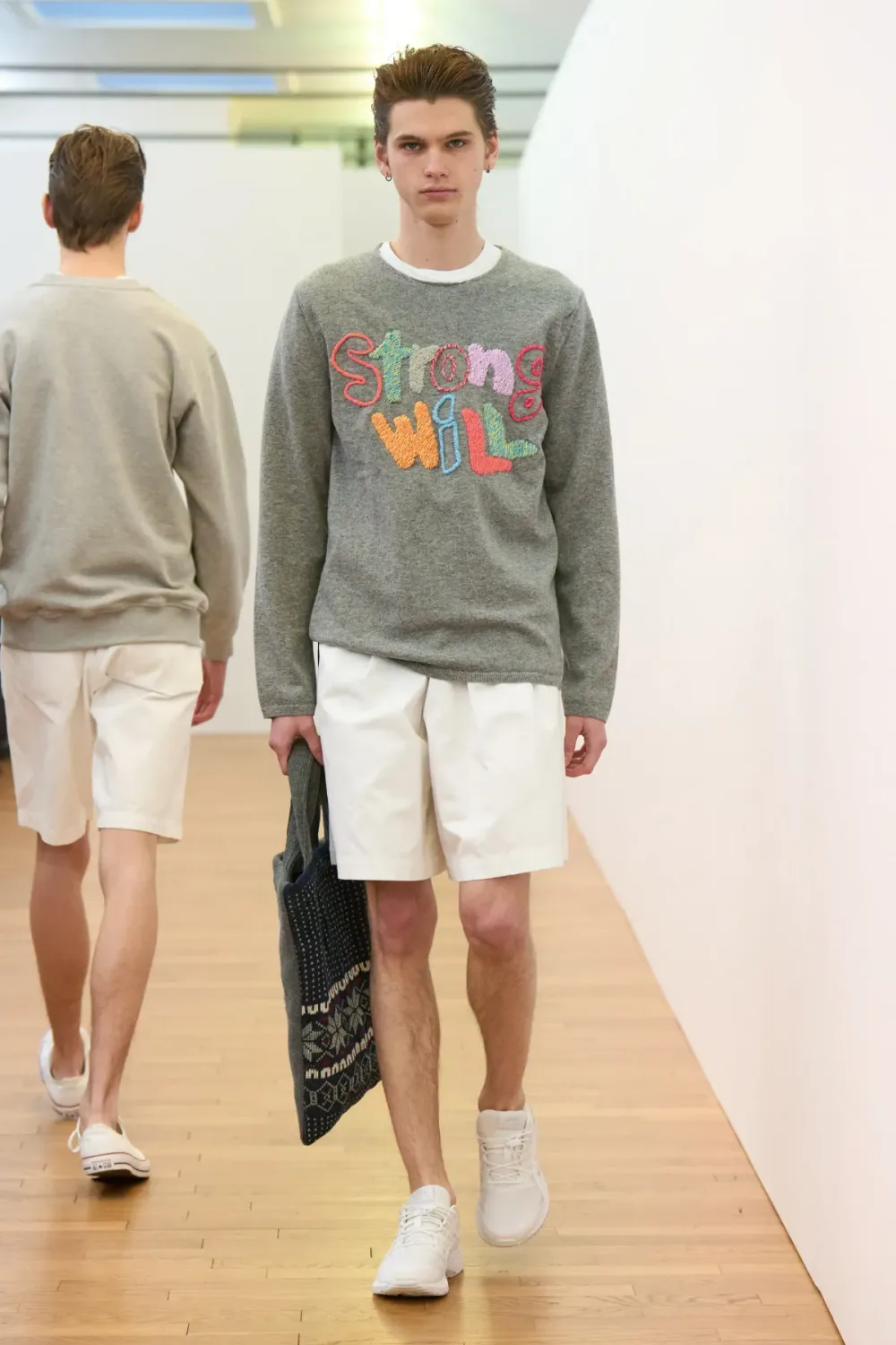 コムデギャルソンシャツ 2024年秋冬 LOOK 22