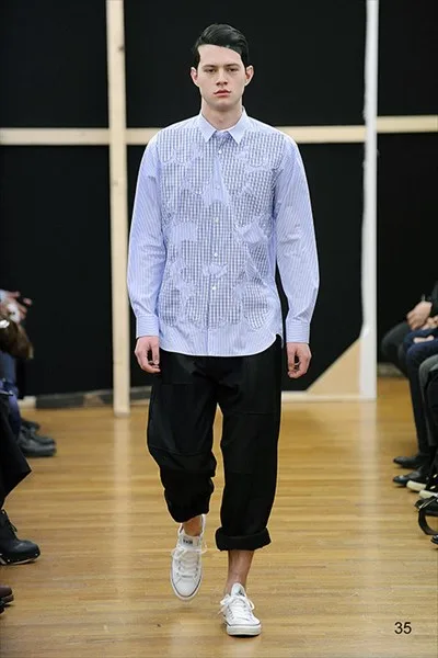 コムデギャルソンシャツ 2014秋冬 LOOK 35