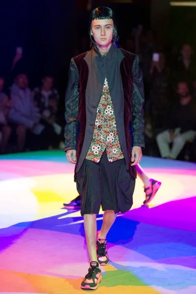 コムデギャルソンオムプリュス 2018春夏 LOOK 11