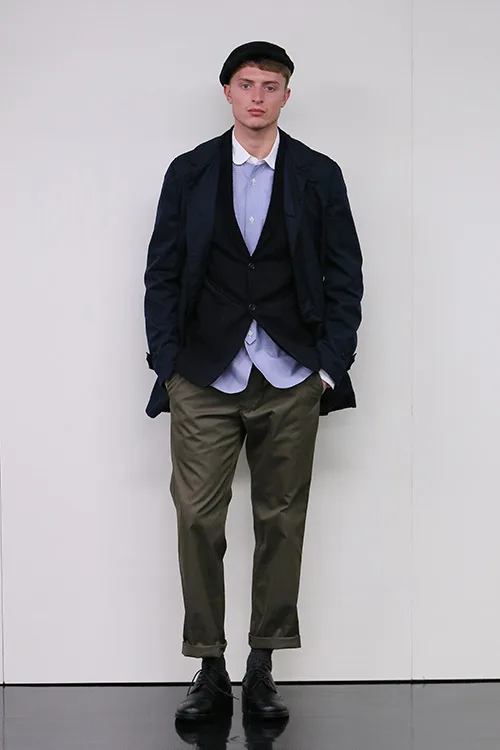 コムデギャルソンオム 2015年秋冬 LOOK 12
