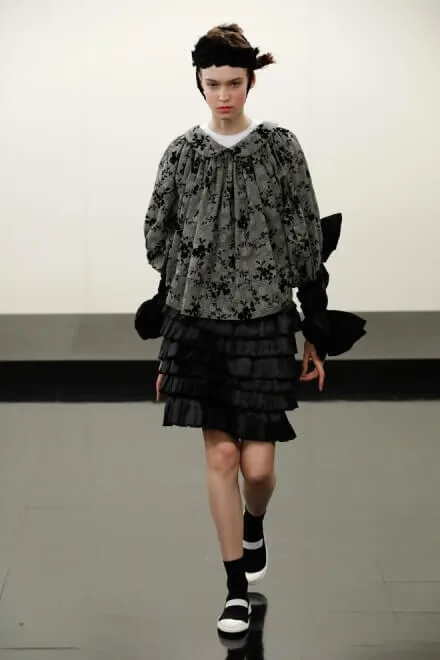 トリココムデギャルソン 2017秋冬 LOOK 10