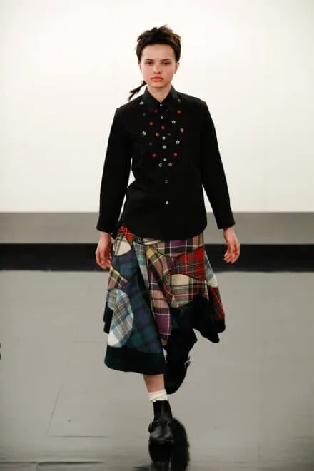 トリココムデギャルソン 2017秋冬 LOOK 50
