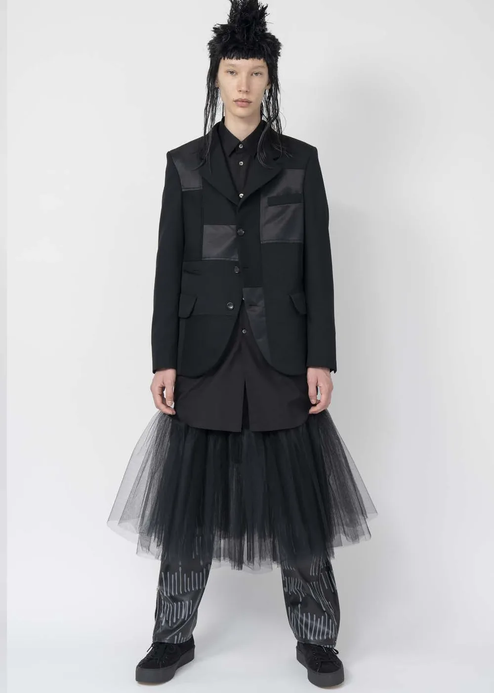 ブラックコムデギャルソン 2025年秋冬 LOOK 10