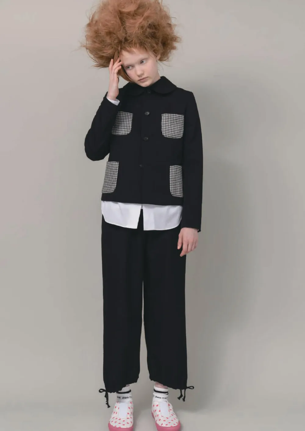 コムデギャルソンガール 2021年秋冬 LOOK 27