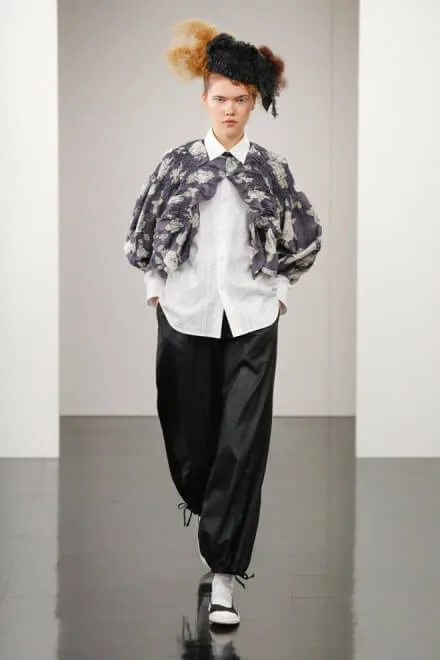 トリココムデギャルソン 2018春夏 LOOK 7