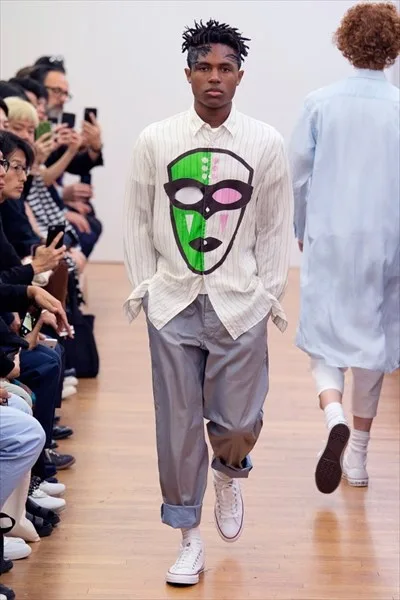 コムデギャルソンシャツ 2019春夏 LOOK 10
