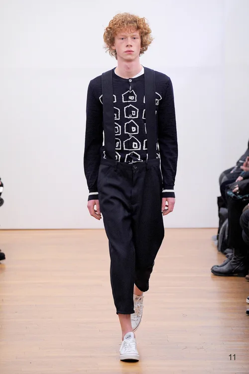 コムデギャルソンシャツ 2015秋冬 LOOK 11