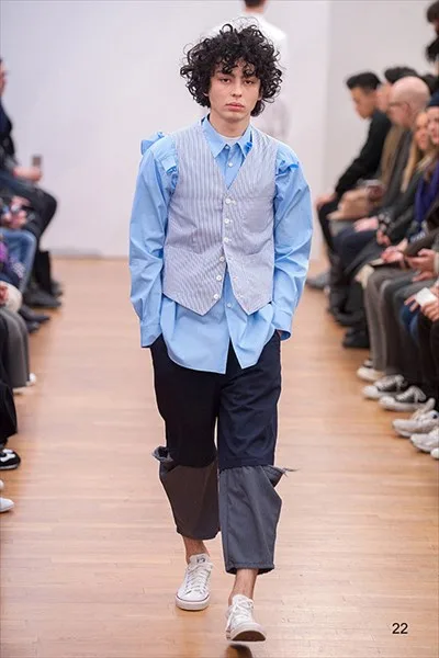 コムデギャルソンシャツ 2016秋冬 LOOK 22